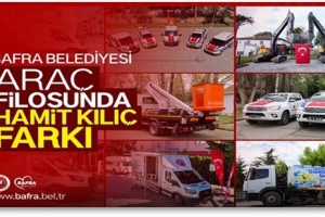 Bafra Belediyesi Araç Filosunu Güçlendiriyor